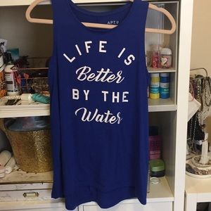 “Life is Better By the Water” Tanktop